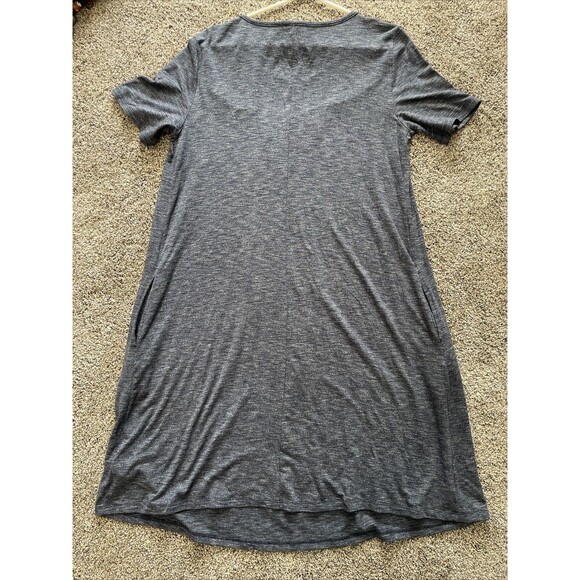 Gap gray maternity dress Medium Short Sleeve NWT new - Picture 6 of 7